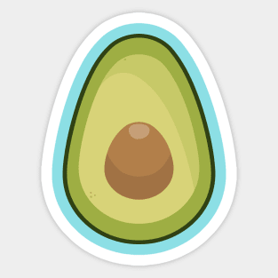 Avocado is My Spirit Fruit Sticker